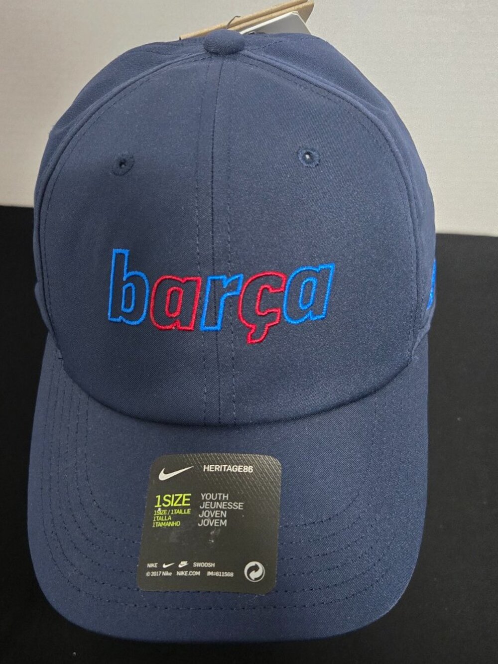 Nike FC Barcelona Barça Heritage86 Youth Adjustable Cap NWT | Dri-FIT | Official